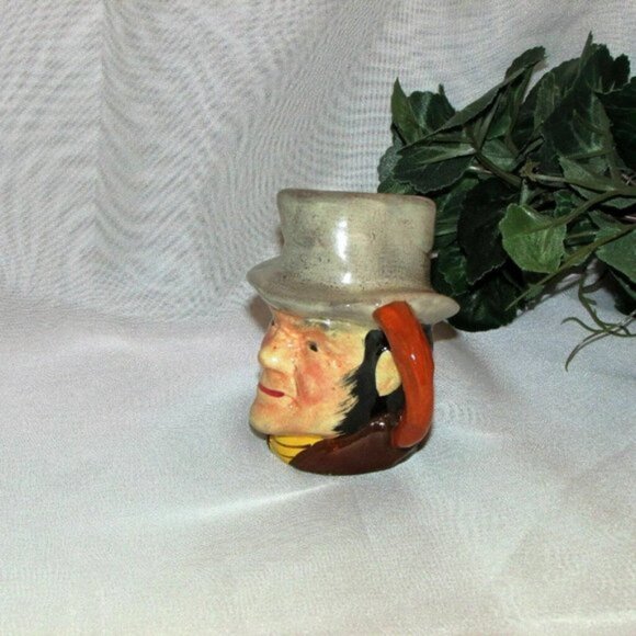 Cooper Clayton Small Figural Toby Mug by Sterling England Cottagecore - Picture 4 of 7